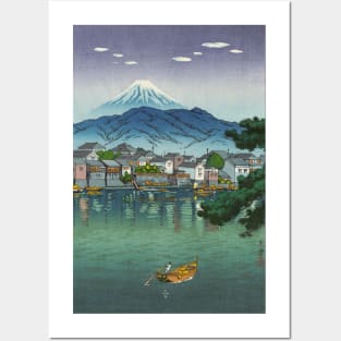 Tokaido Numazu Harbor by Tsuchiya Koitsu Posters and Art